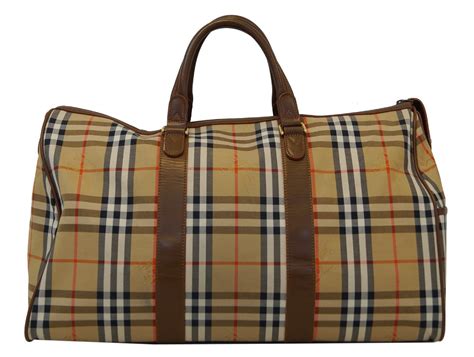 burberry nova travel bag real real